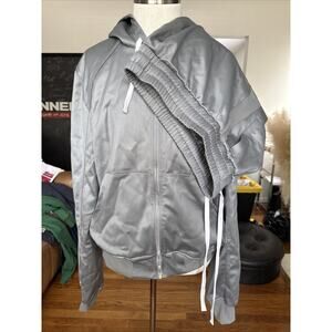 Frere Men's Grey Sports Bomber Jacket And Pants Made Italy Toll!! Chest 50 inch